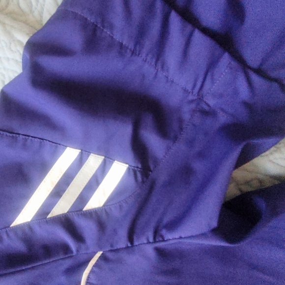 Adidas Men Purple Rain Jacket, Windbreaker - Picture 4 of 4